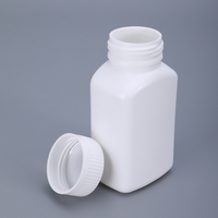 Vente en gros de flacons en HDPE vides de 170 ml de qualité alimentaire pour médicaments, pilules, capsules, avec couvercle, conteneur en plastique médical pour comprimés