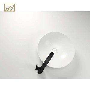 Lavabo da <span class=keywords><strong>bagno</strong></span> rotondo a vasca sottile in quarzo KINGS-WING all'ingrosso - Product Image 3