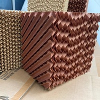 XINGMUYUAN Coussinets de refroidissement par évaporation en nid d'abeille en plastique pour rafraîchisseur d'air électrique, essentiels pour l'élevage de poulets, les serres et la volaille