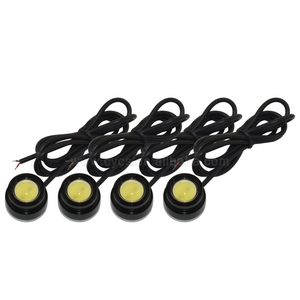 Approvisionnement d'usine haute puissance super blanc rouge jaune bleu vert <span class=keywords><strong>voiture</strong></span> led DRL ampoule <span class=keywords><strong>de</strong></span> secours 12V 3W auto led eaglel eyes light - Product Image 6