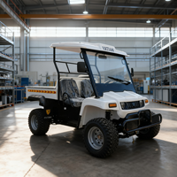 UTV Eléctrico de Servicio Pesado, Elektro-Lastwagen, UTV de 2 Toneladas de Carga Útil, Camión de Carga Industrial de 72V