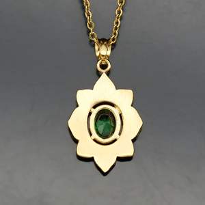 <span class=keywords><strong>Collana</strong></span> Religiosa in Acciaio Inossidabile Stile Europeo-Americano con Pendente Completamente Incastonato di Zirconi per <span class=keywords><strong>Uomo</strong></span> e Donna - Product Image 6