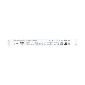 CE 100W DALI-2 Push Dimmable <b>LED</b> Strip <b>Power</b> <b>Supply</b> Transformer 200-240VAC-DC 12V 24V Indoor IP20 Flicker Free 0-100% <b>LED</b> Driver - Product Image 3