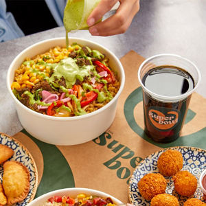 Cibo usa e getta personalizzato porta via zuppa di Ramen ciotola di carta Kraft contenitori per imballaggi alimentari ciotole di carta bianca con coperchio - Product Image 4