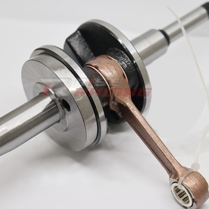 Vilebrequin de haute qualité Rise Racing avec axe de 12 mm pour la reconstruction du moteur <span class=keywords><strong>Peugeot</strong></span> Ludix Blaster <span class=keywords><strong>Speedfight</strong></span> <span class=keywords><strong>50cc</strong></span> - Product Image 2