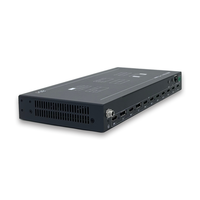 4K60 HDMI DP Video Wall Multi-Viewer 8 in 1 Out 4K+1080P Input Seamless Switching OSD RS232 WEB untuk Ruang Kontrol Siaran