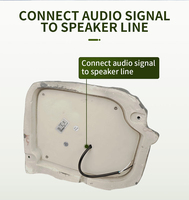 Haut-parleur PA OBT-1802C, haut-parleur de jardin extérieur, haut-parleur coaxial passif à large bande, son audio de haute qualité