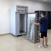 Hete verkoop commerciële 15-bakjes hogesnelheids plaatvrieskast koeler roestvrij staal voor gebruik in restaurantkeuken bakkerij