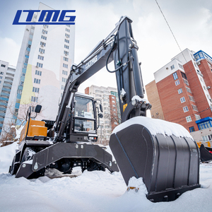 LTMG Multifunctional Earth Moving Digger 7.5ton 8 Ton 10 Ton 12 Ton Wheeled <strong>Excavator</strong> - Product Image 3