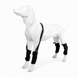Attelle de genou pour chien pour luxation de rotule, déchirure de ligament croisé avant, soutien de jambe pour chiens seniors, attelle de genou réglable pour animaux de compagnie, petites, moyennes et grandes tailles - Product Image 2