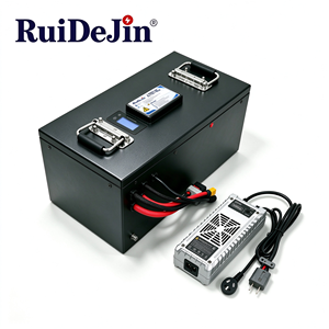 Batterie AGV personnalisée haute capacité 72V 150Ah 6000 cycles LiFePO4 avec BMS intelligent et communication RS485 rapide - Product Image 2