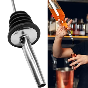 Accessoires de barman en gros : Becs verseurs rapides en acier inoxydable pour bouteilles d'alcool et d'huile d'olive - Product Image 5