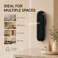 Diffuseur de parfum sans eau, électrique, nébulisant, portable, pour chambre d'hôtel de luxe, capacité de 100 ml, contrôlé par application