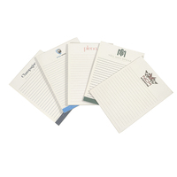 Blocs-notes vierges de haute qualité, formats mixtes A4 et A6, avec fonction de déchirement facile, personnalisables avec logo d'entreprise, pour usage professionnel