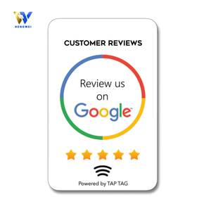 Nfc प्रोग्राम योग्य Google संपर्क समीक्षा कार्ड मुद्रण nfc कार्ड Google nfc Rfid Google समीक्षा सामाजिक कार्ड - Product Image 2