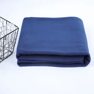 고품질 사용자 정의 다채로운 100% 폴리에스터 빨 부드러운 편안한 플란넬 양털 침대 담요