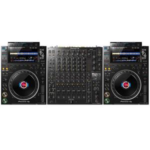 NOUVEAU Pack DJ professionnel haut de gamme 2 CDJ-3000 sans fil avec contrôleur de mixage professionnel 6 canaux DJM-V10 Origine US - Product Image 3