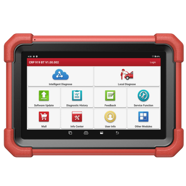 LAUNCH X431 CRP919XBT  OBD2 Scanner 2 Years Free Update Wireless Bidirectional CANFD DoIP Diagnostic Tool