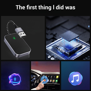 Auto <strong>Connect</strong> USB-C Wireless Carplay Adapter Zero Latency Charging Works Seamless for <strong>IOS</strong> 10 All Car Models Including Apple - Product Image 4