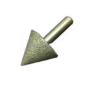 ग्रेनाइट के लिए पत्थर कंक्रीट हीरा सीएनसी रूटर बिट्स/कांच काटने रूटर बिट्स