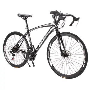 Atacado foxter frame da liga-Alta suspensão de aço carbono bicicleta de corrida, para adulto, liga de alumínio, 20, 24, 26, 27.5, 29 polegadas, mountain /road bike