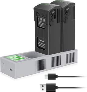 بطارية طيران ذكية لطائرة مافيك <span class=keywords><strong>3</strong></span> بسعة 5000 مللي أمبير في الساعة من نوع LiFePO4 شبه صلبة، وقت طيران أقصى 46 دقيقة، متوافقة مع طائرة دي جي آي مافيك <span class=keywords><strong>3</strong></span> بدون طيار - Product Image 1