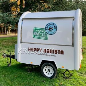 2025 nouvelle marque Hotdog support chariot restauration rapide cuisine Mobile remorque Snack restauration - Product Image 1