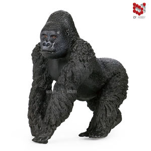Cyhobby - Modelo de Animal Educativo de Goma, Juguetes de Panda, Chimpancé, Camello, <span class=keywords><strong>Lobo</strong></span>, Oso Pardo, Juguete para Niños, Regalo, Caja de Colores para Niños, Hogar - Product Image 3