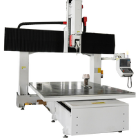 Routeur CNC 5 axes pour pièces en plastique thermoformé, découpe de coques ABS pour intérieur automobile