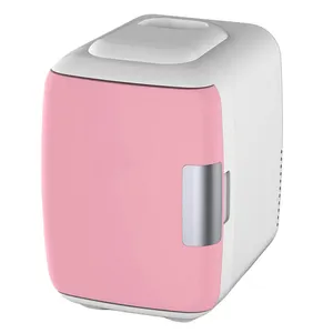 best selling fashionable red black white dc home appliances Dressing room Portable Cosmetic fridge
