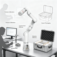 Bras robotique industriel PLC 6 axes avec capteur de force, haute précision, faible interférence, plage de mesure réglable, moteur et boîte de vitesses