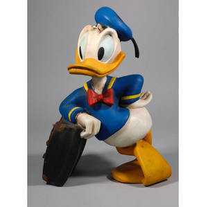 <span class=keywords><strong>Pato</strong></span> Donald Adorno al aire libre Dibujos animados Resina Artesanía Escultura <span class=keywords><strong>de</strong></span> fibra <span class=keywords><strong>de</strong></span> vidrio para patios <span class=keywords><strong>de</strong></span> recreo - Product Image 2