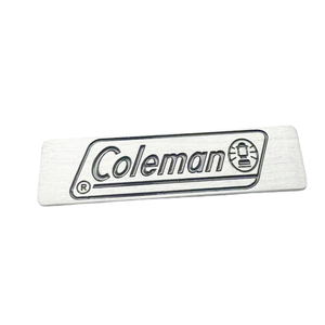 <span class=keywords><strong>Plaque</strong></span> de nom en métal avec logo personnalisé, étiquette en métal, autocollant en aluminium auto-adhésif, étiquette gravée écologique brossée - Product Image 3