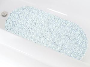 Alfombrilla de Baño Antideslizante Ecológica de PVC Estilo Americano, Efecto Adoquín, Secado Rápido, Masaje para Pies - Product Image 4