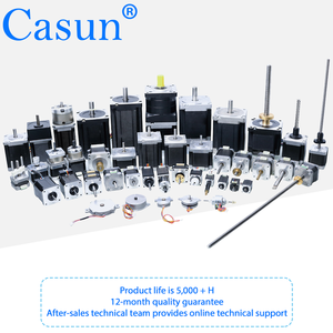 Casun 1,68 AMP <span class=keywords><strong>24mm</strong></span> eje <span class=keywords><strong>Nema</strong></span> <span class=keywords><strong>17</strong></span> Motor codificador de alta calidad negro personalizado Motor para control industrial lineal 3D ROHS - Product Image 6