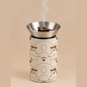 Porte-encens en bois contemporain pour une fragrance aromatique et un style moderne de décoration intérieure de salon - Product Image 1