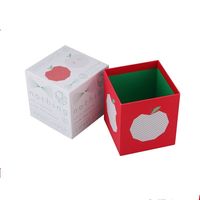 Mini boîte à thé en carton, petite boîte avec impression personnalisée de logo en encre de soja pour l'emballage du thé