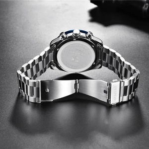 Montre pour homme BENYAR 5140, nouvelle montre de luxe de marque supérieure, montre à quartz pour homme en acier, étanche 30 m, montre décontractée, Relogio Masculino - Product Image 6