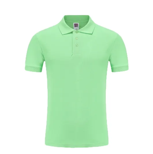 Vente en gros de polo à logo personnalisé Chemises polo ajustées 220 coton 100% G pour hommes Chemises à manches courtes personnalisées