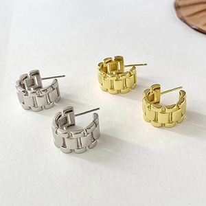Orecchini a perno con ciondolo a catena alla moda da donna, accessori per l'orecchio semplici e di tendenza per l'uso quotidiano, outfit casual e regalo - Product Image 2