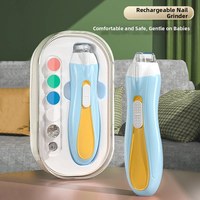 Perceuse à ongles pour bébé, rechargeable par USB, en forme de stylo, moteur à balais, 0-35000 tr/min, portable, multifonctionnelle, kit de manucure et pédicure pour nouveau-nés et enfants