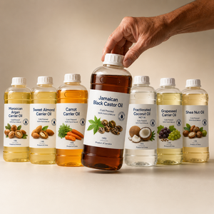 <span class=keywords><strong>Aceite</strong></span> 100% Puro Prensado en Frío Orgánico <span class=keywords><strong>de</strong></span> <span class=keywords><strong>Almendras</strong></span> <span class=keywords><strong>Dulces</strong></span>, Ricino Negro, Jojoba, Argán y Rosa Mosqueta para el Crecimiento del Cabello, <span class=keywords><strong>Pestañas</strong></span> y Cejas, Hidratante - Product Image 4
