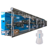 Ligne de production automatique de serviettes hygiéniques