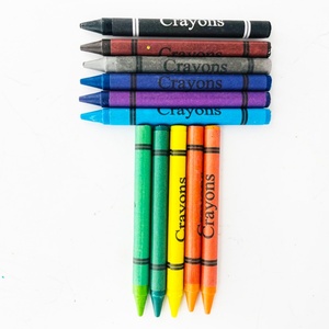 School Drawing and Activity <b>Kit</b> Customized Non-Toxic Professional 12 Colors Crayon Set for Kids in Bulk - Product Image 4