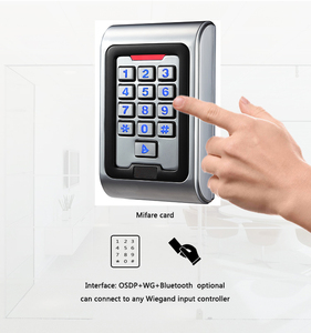 OSDP Anti-copy Encryption Metal <strong>Keypad</strong> <strong>Reader</strong> 125khz EM <strong>Card</strong> <strong>Wiegand</strong> <strong>Reader</strong> OSDP Access Control System - Product Image 2