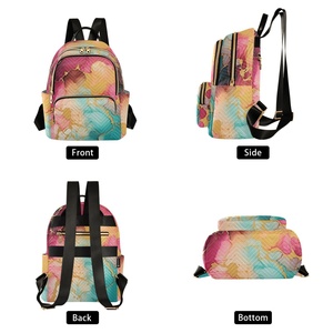 Top Quality Quilted Women's and Men's <b>Backpacks</b> <b>Waterproof</b> Fashion Light Quilted <b>Backpack</b> Customs logo - Product Image 2