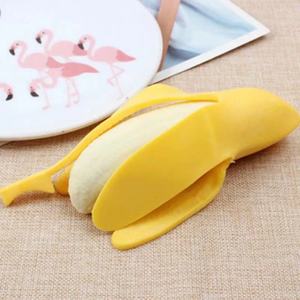 Juguetes de silicona personalizados con forma de plátano para niños de 5 a 7 años, novedades blandas de rebote lento para aliviar el estrés, regalos divertidos - Product Image 2