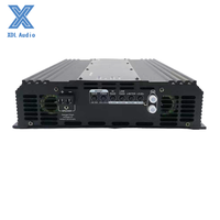 Powerus Series 5000W 1CH Amplificateur de voiture à gamme complète Performance à haut rendement avec égaliseurs brésiliens de classe D Mono Crossovers