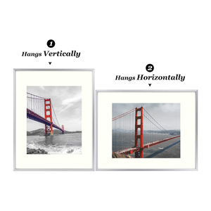 Cornice per <span class=keywords><strong>Foto</strong></span> in Alluminio <span class=keywords><strong>con</strong></span> <span class=keywords><strong>Vetro</strong></span>, 8 Colori, Misure Personalizzabili A0 A1 A2 A3 A4 A5 - Product Image 2