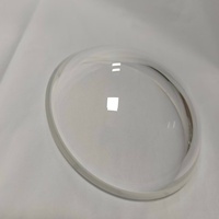 Verre optique sphérique transparent anti-rayures et anti-reflets OEM pour boîtier d'appareil photo